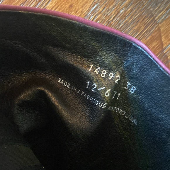 SOLD on EB. Eject Made in Portugal High Rose Pink Boots Genuine Leather - Picture 9 of 10